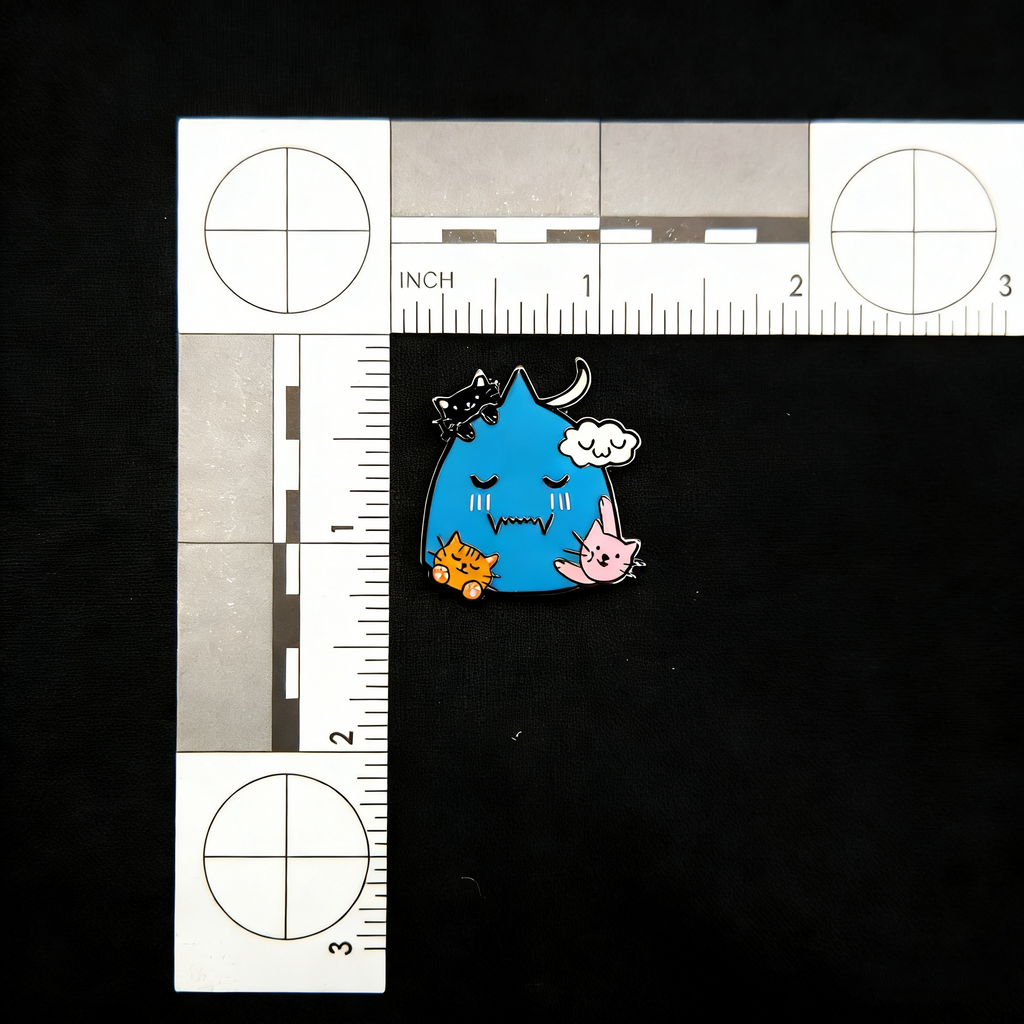 Full Metal Alchemist Alphonse with cats Pins