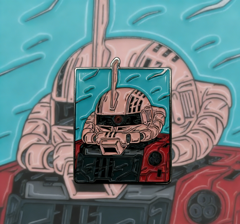 Mobile Suit Gundam MS-06S Char's Zaku II Pin