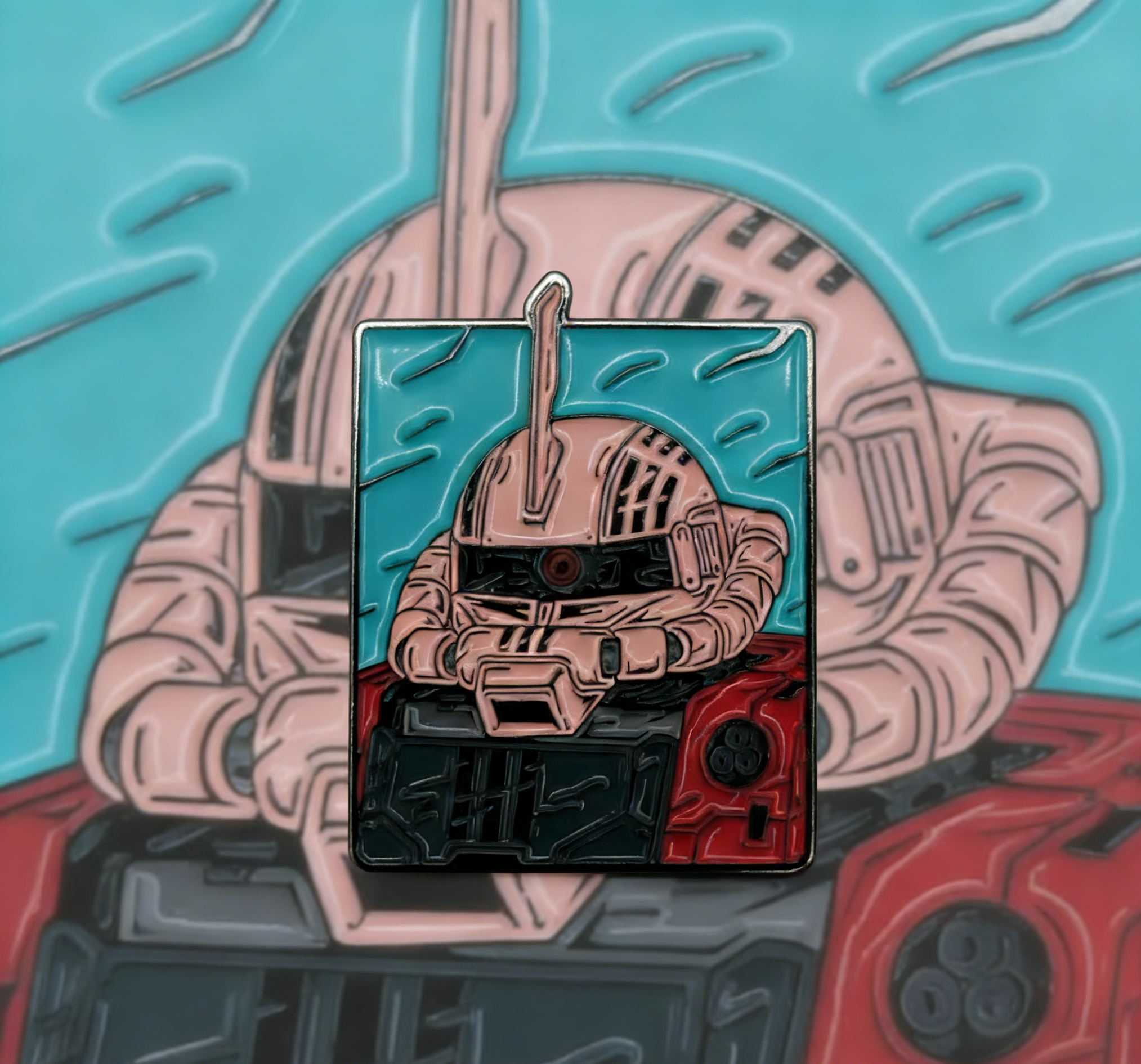 Mobile Suit Gundam MS-06S Char's Zaku II Pin