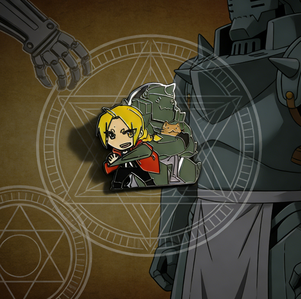 Full Metal Alchemist Edward and Alphonse Pin