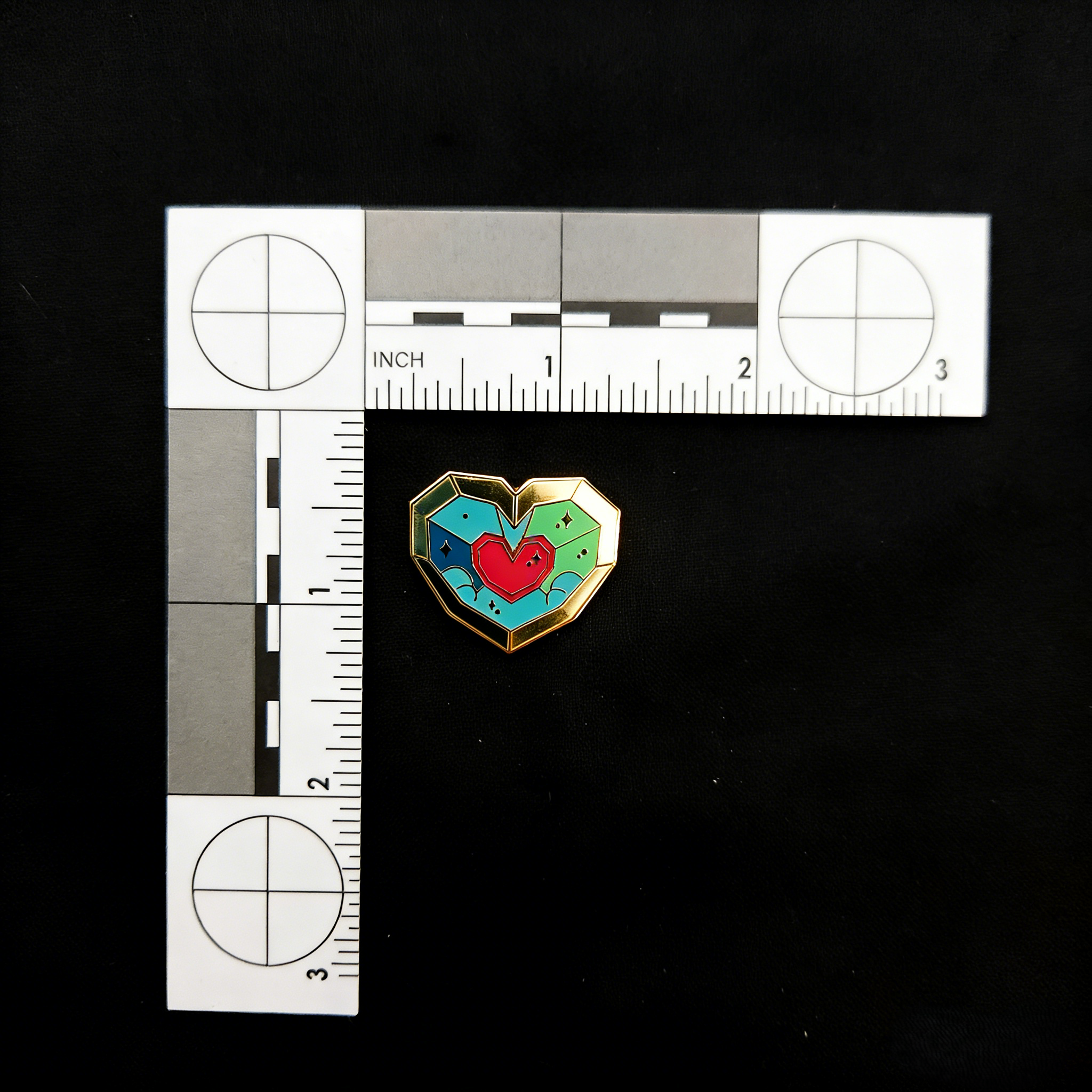The Legend of Zelda Heart Container Pin