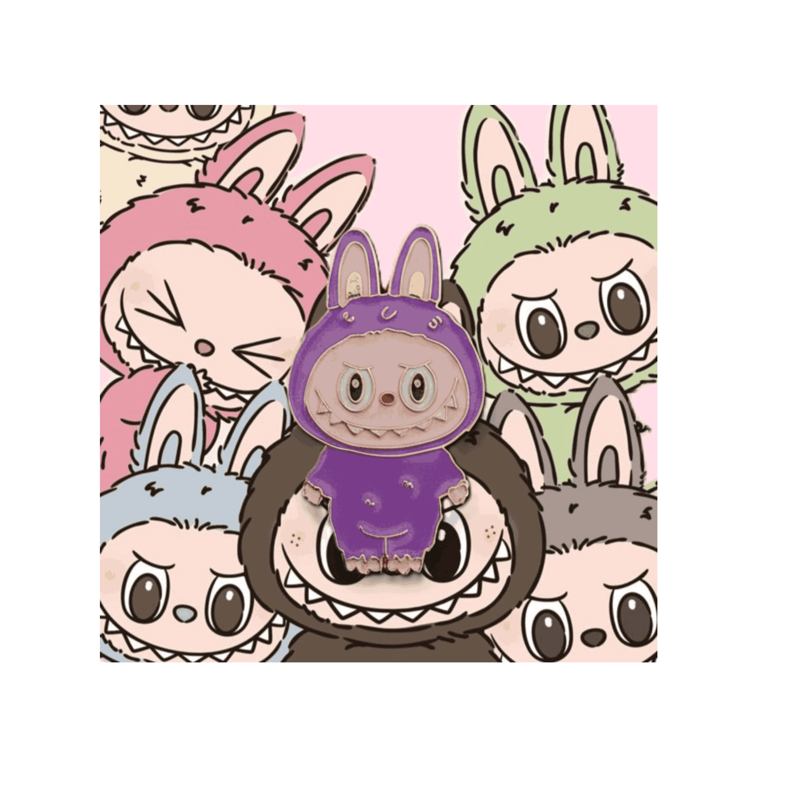 Labubu Colors Pins