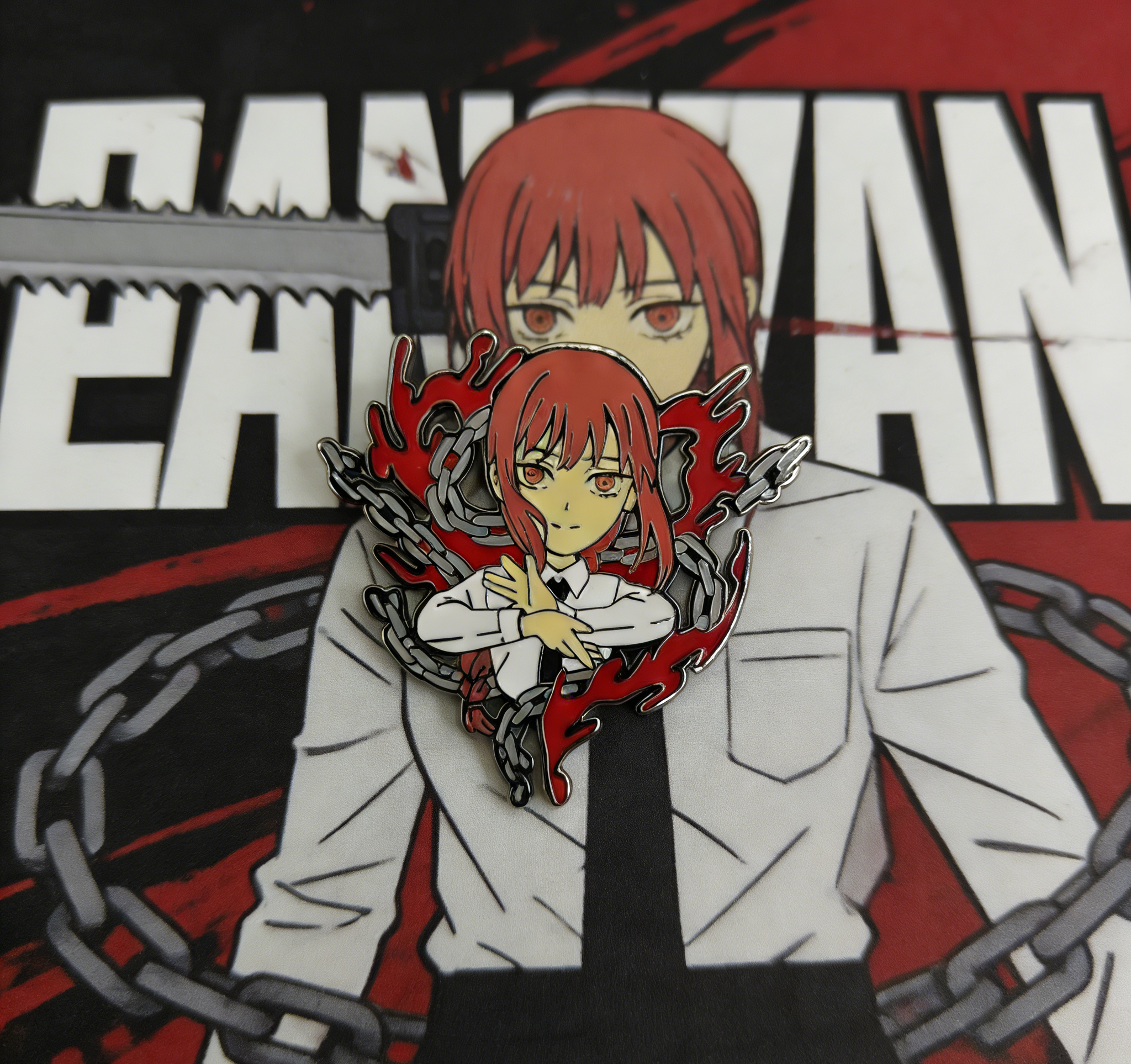 Chainsaw Man Makima Print Pin