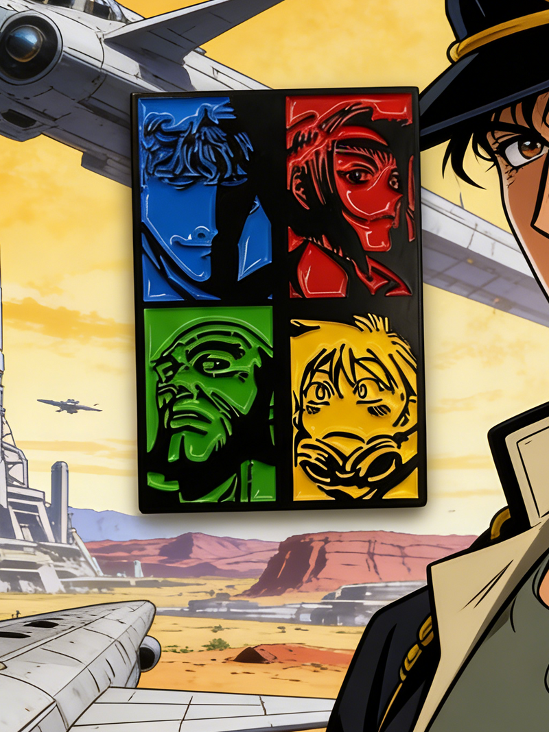 Cowboy Bebop Color Character Pin