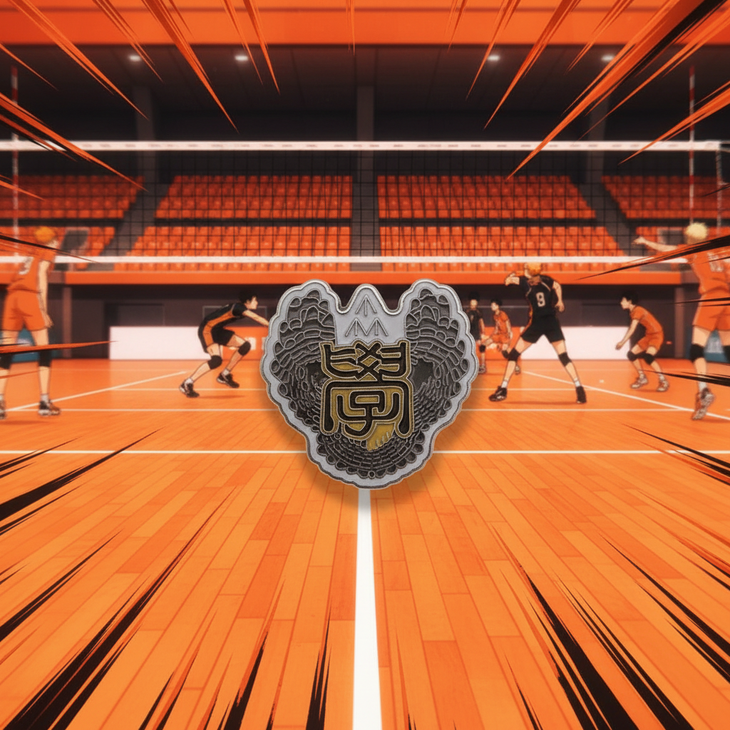 Haikyu !! Karasuno Motif Pin