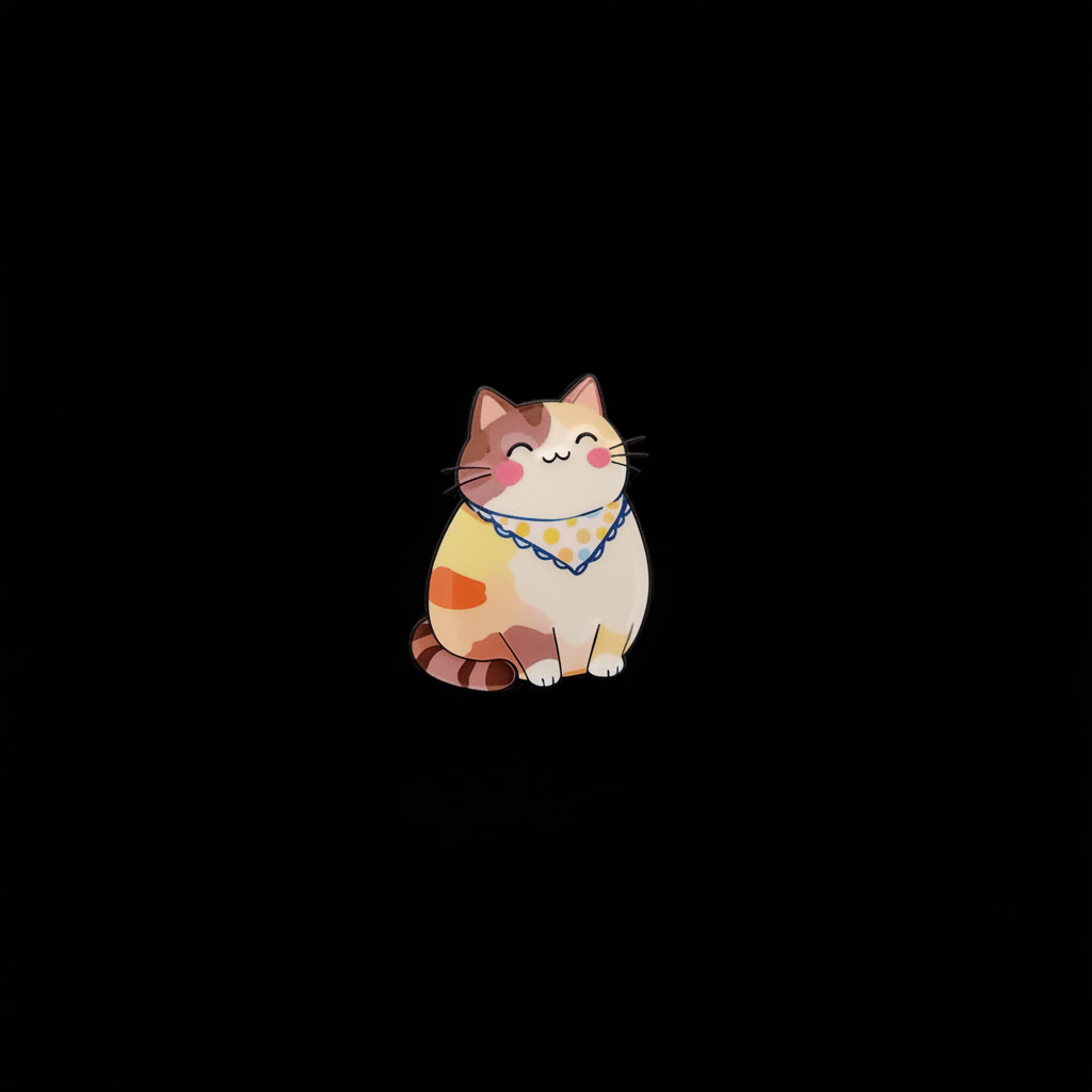 Cats Rainbow Cats Pin
