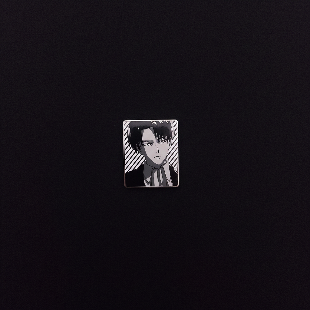 Attack on Titan Levi Poster Pin