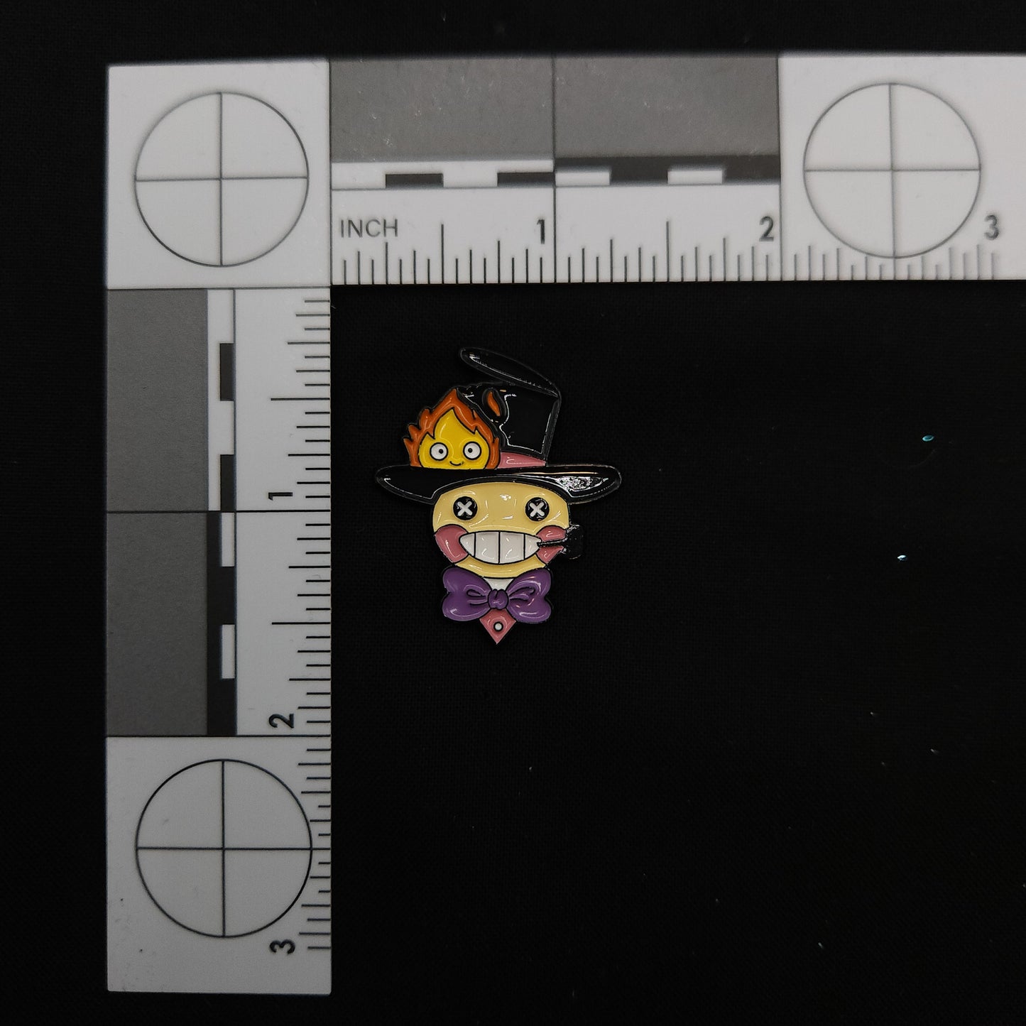 Howl's Moving Castle Calcifer and Turnip Head Pin
