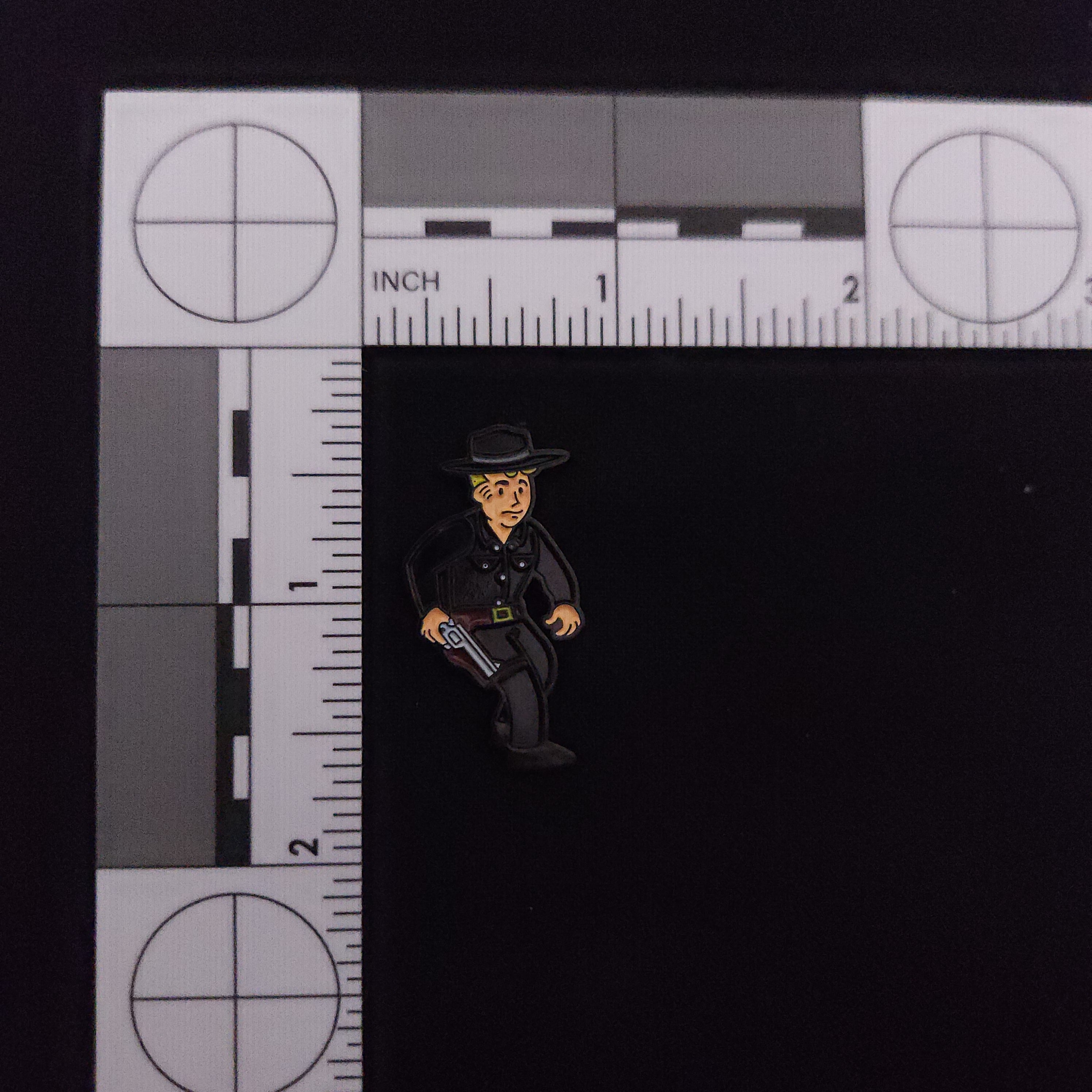 Fallout New Vegas Cowboy Pin
