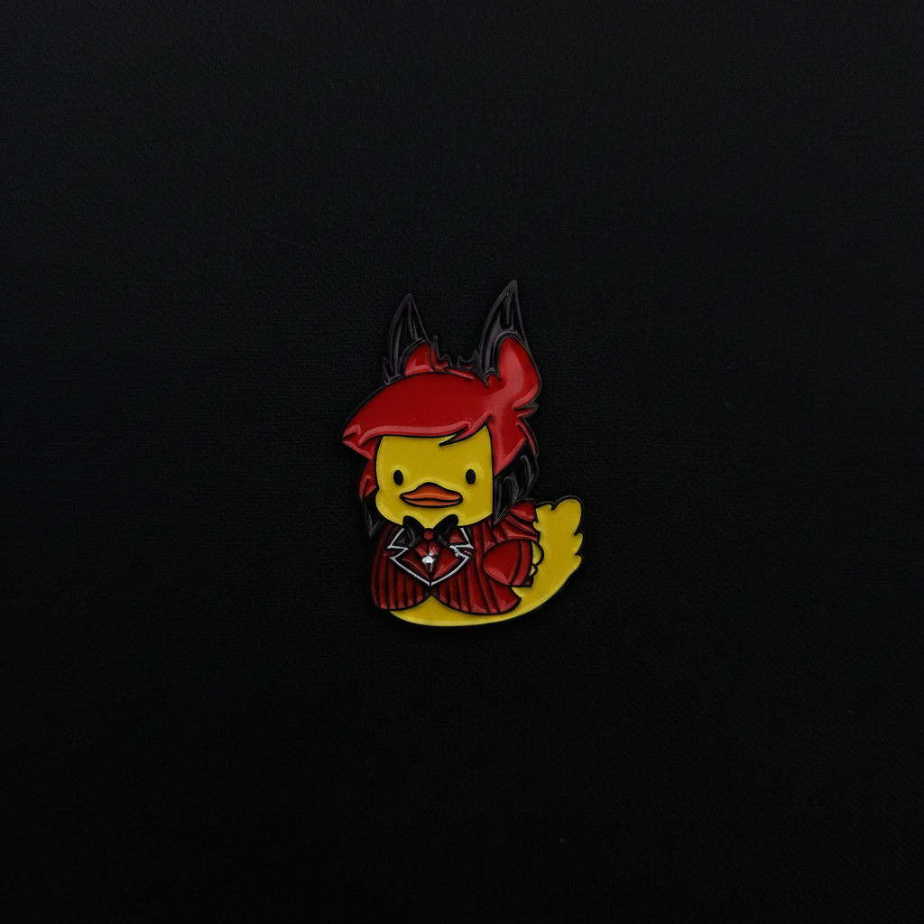 Hazbin Hotel Alastor Duck Pin