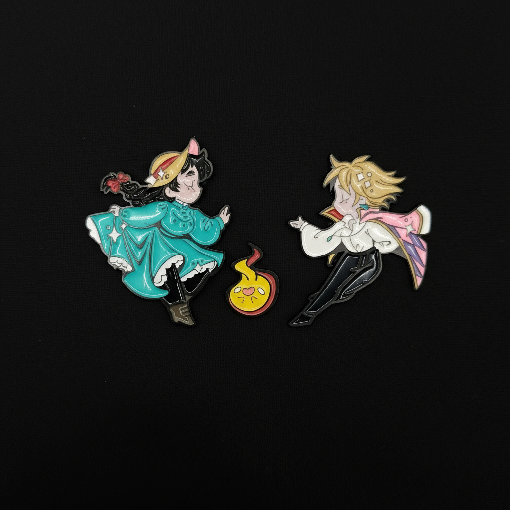 Howl's Moving Castle Mini Pins