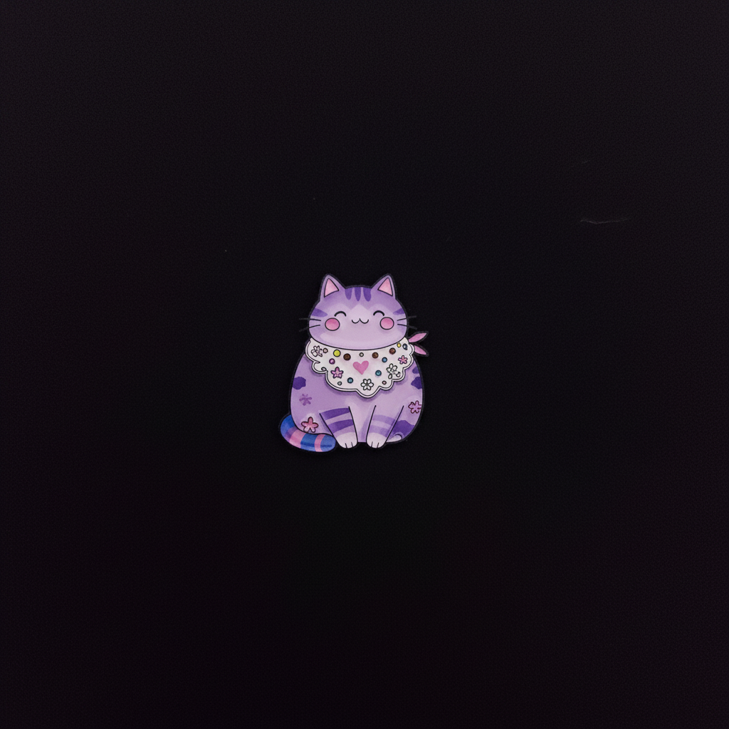Cats Rainbow Cats Pin