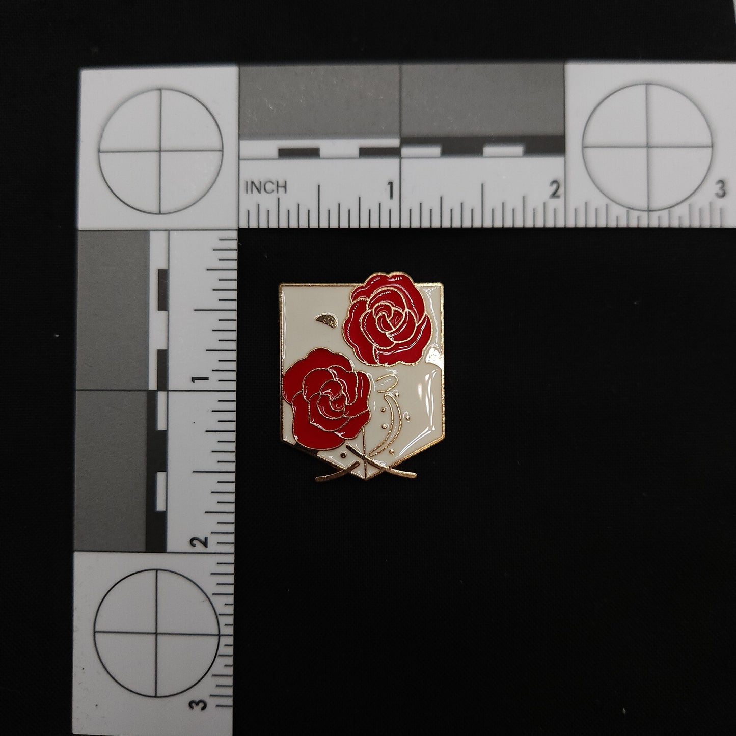 Attack on Titan White Military Branches Badges