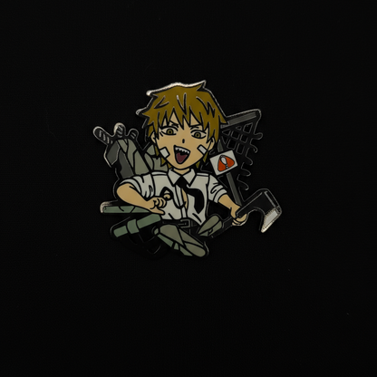 Chainsaw Man Denji Print Pin