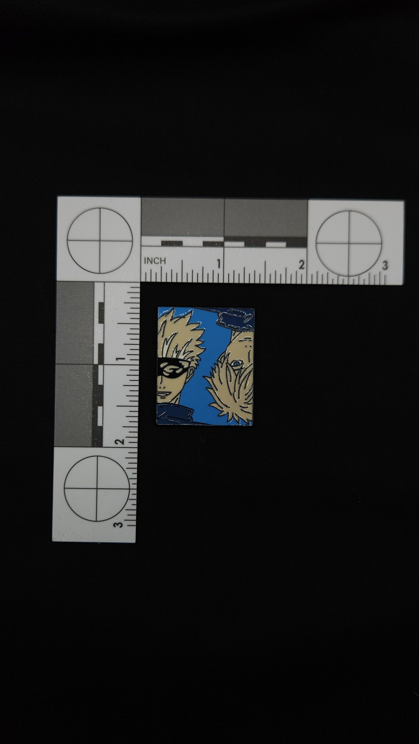 Jujutsu Kaizen Gojo w/ w/o Mask Pin