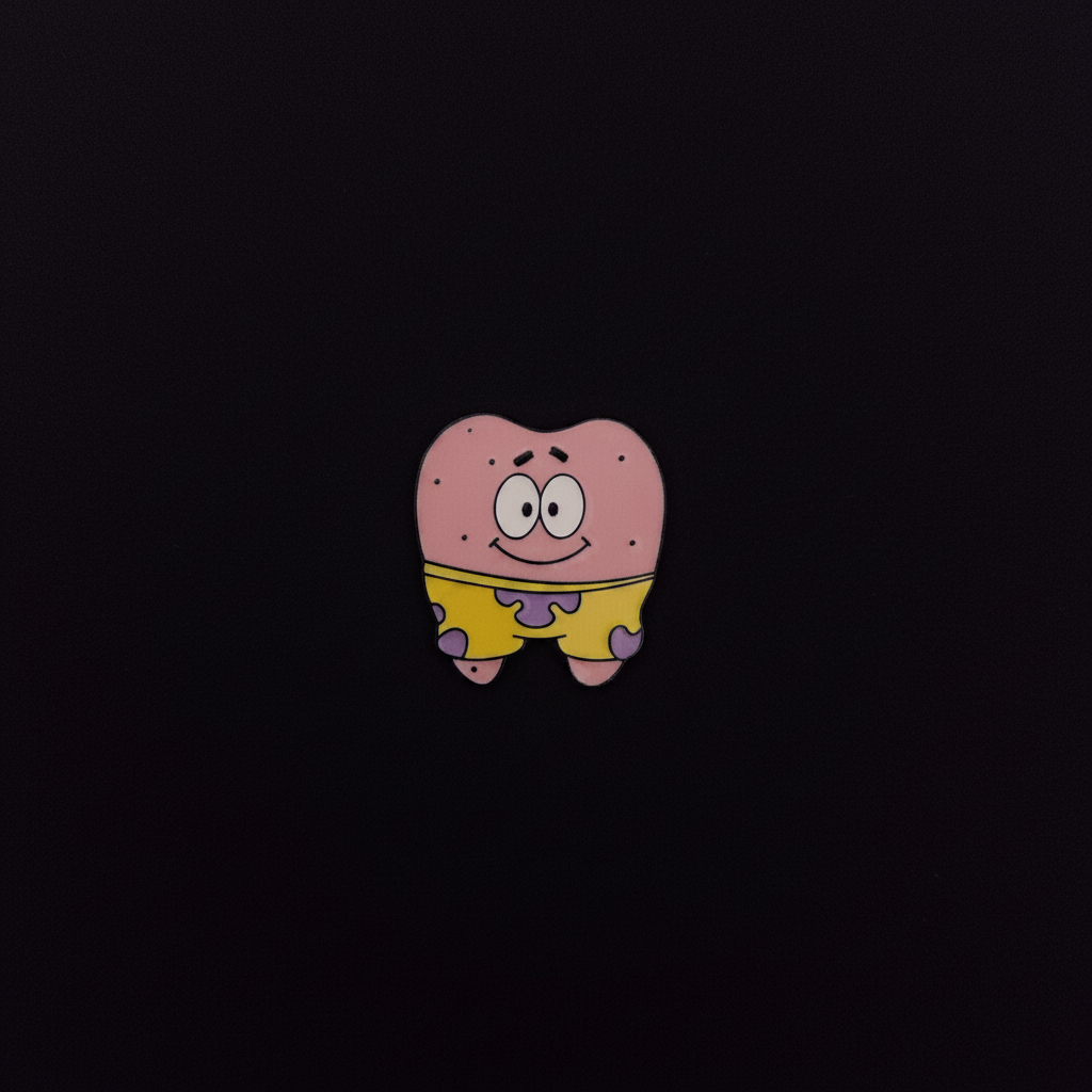 SpongeBob Square Pants Tooth Patrick Pin