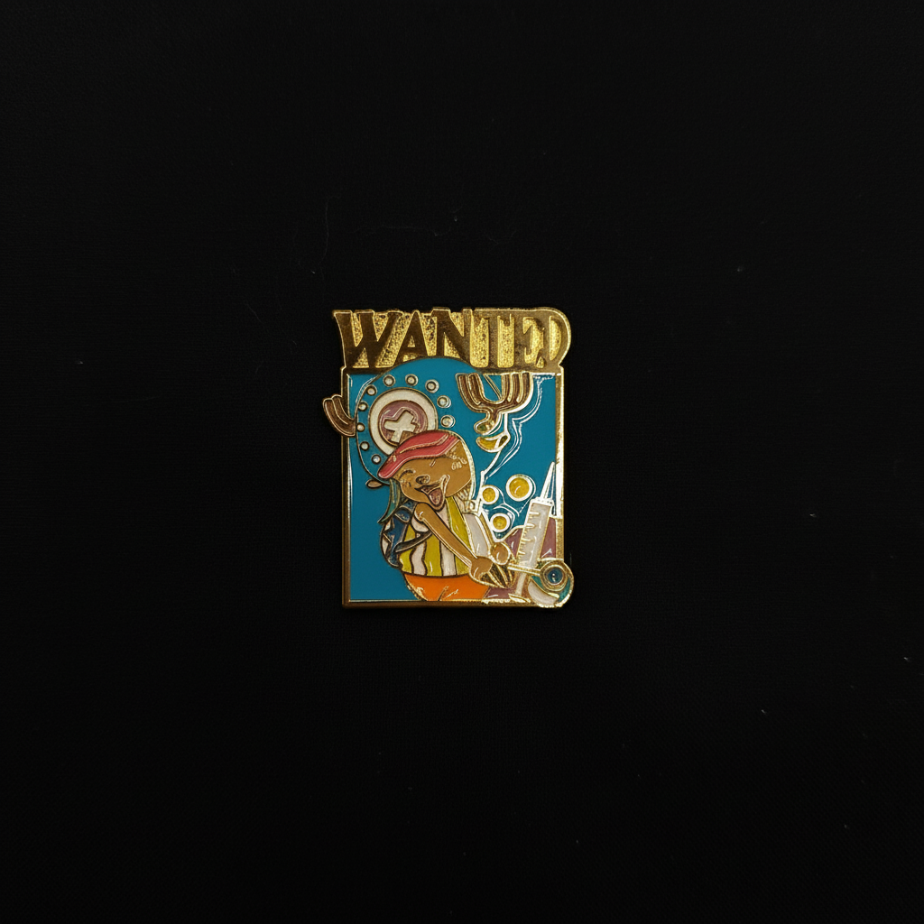 One Piece Wanted Pins