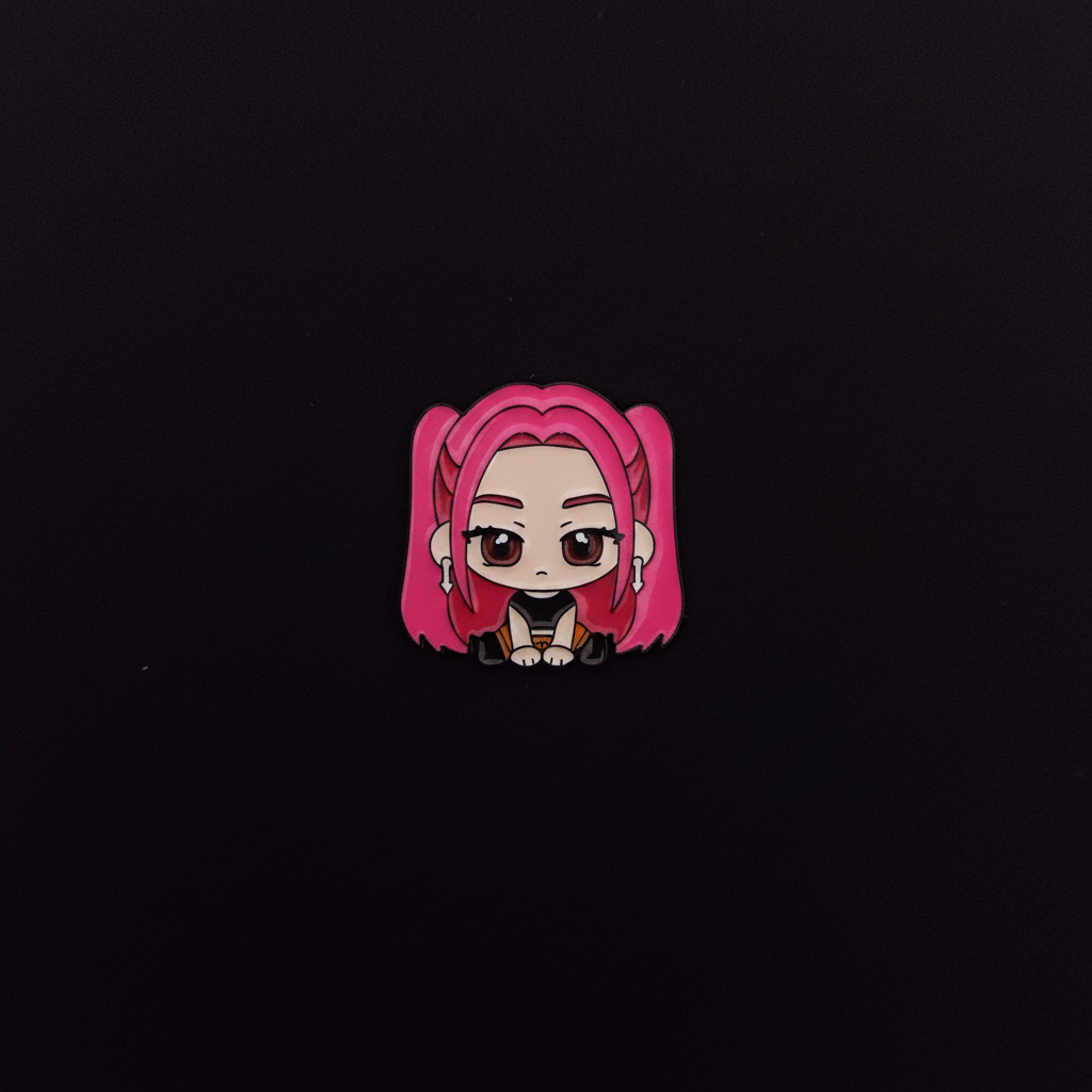 K-Pop Demon Hunters Sitting Hunters Pins