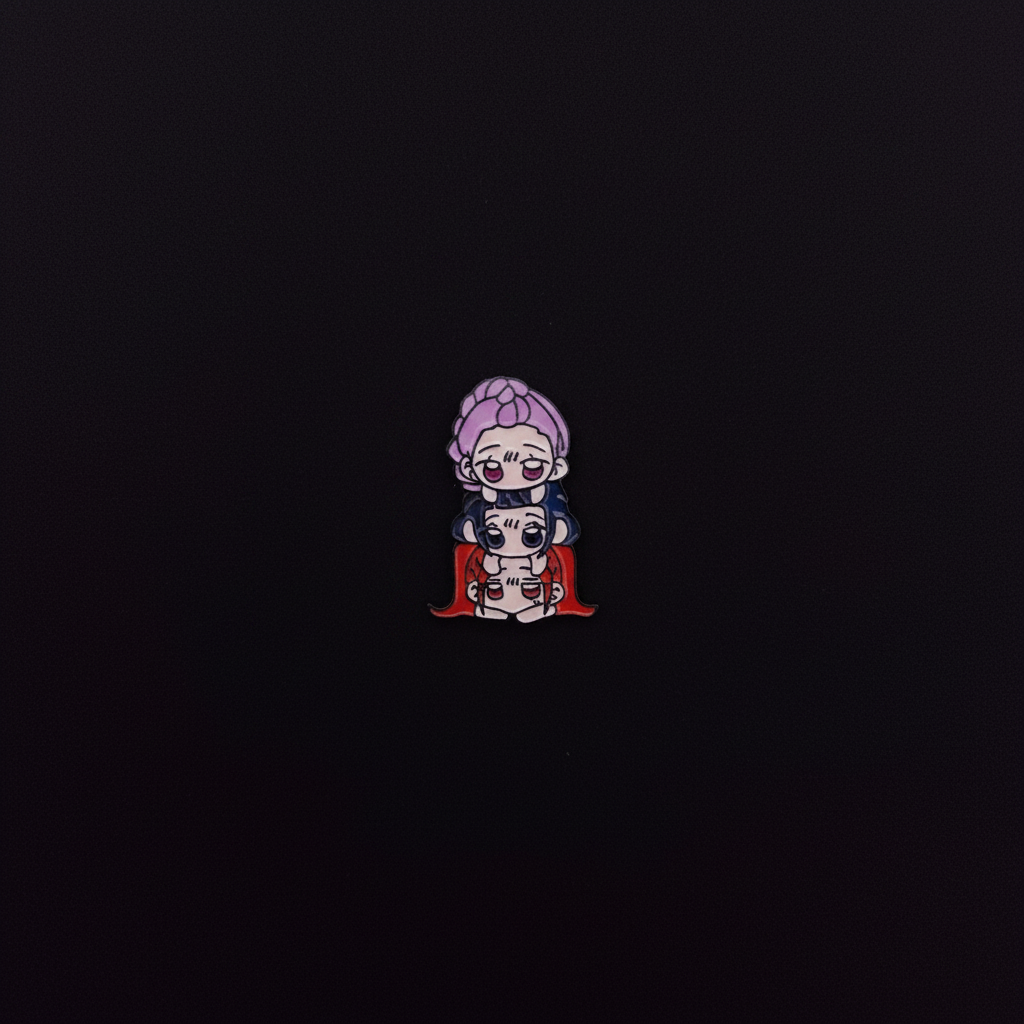K-Pop Demon Hunter Cute Group Pin