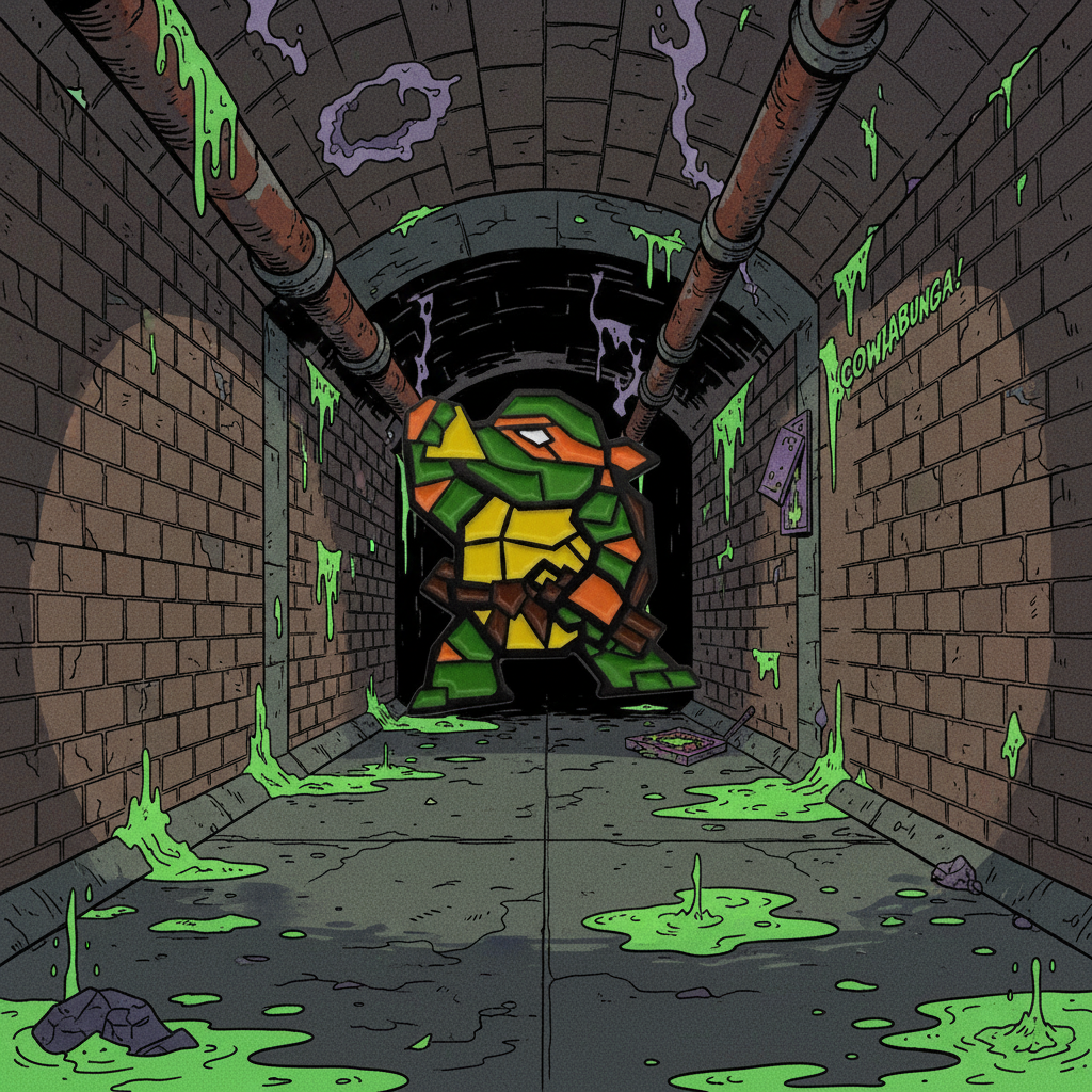Teenage Mutant Ninja Turtles Michelangelo Pin