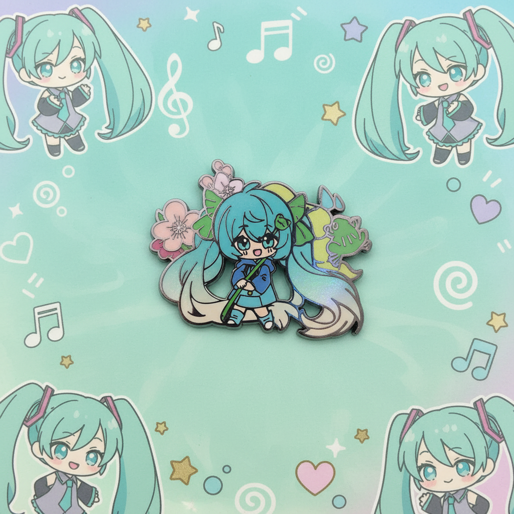 Hatsune Miku Chibi Mini Pins