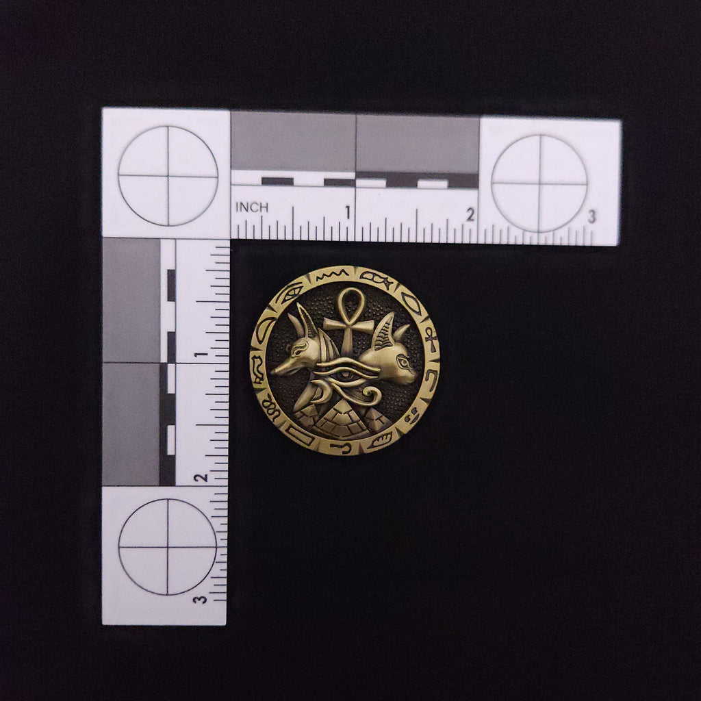 Anubis and Bastet Pin