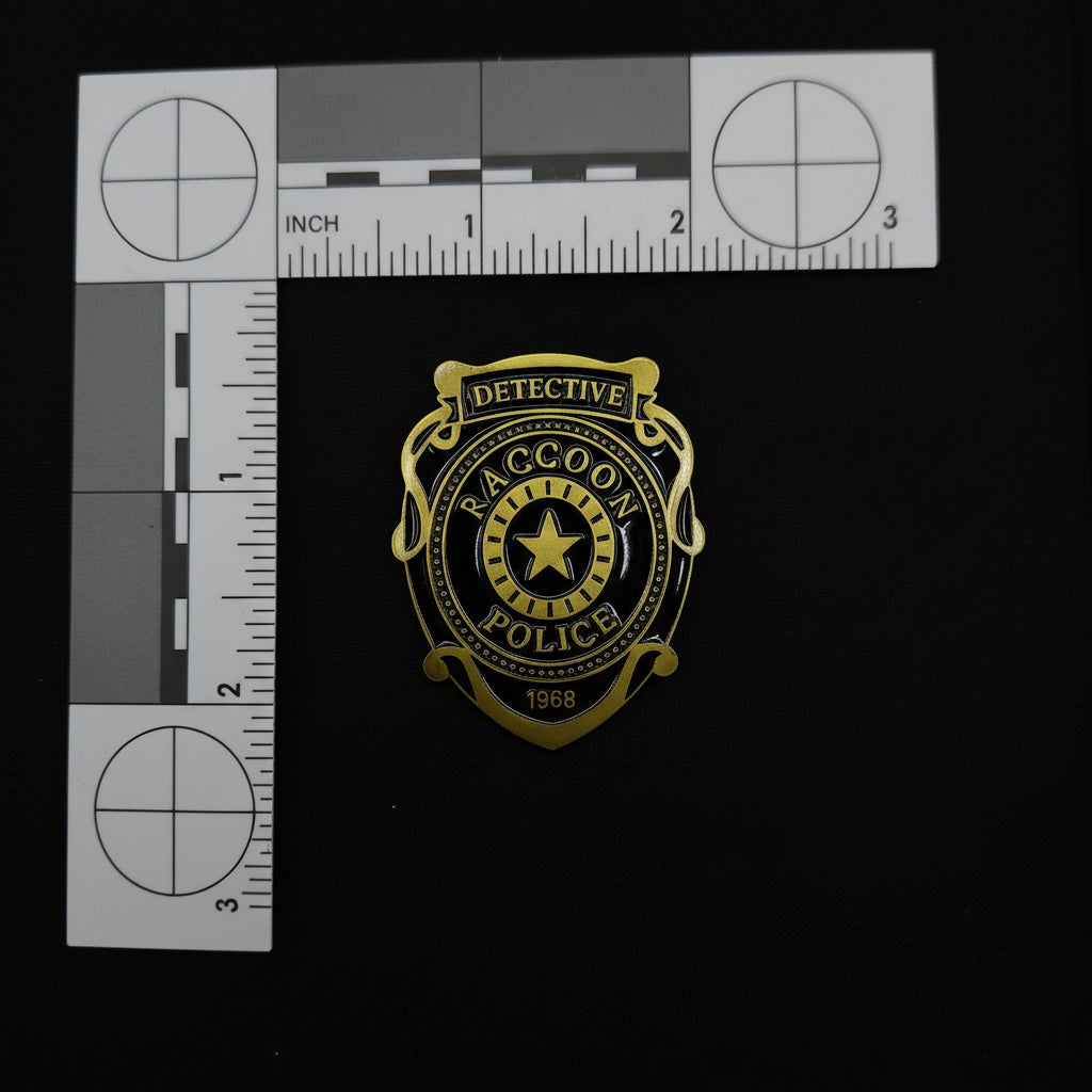 Resident Evil Raccoon City Detective Badge