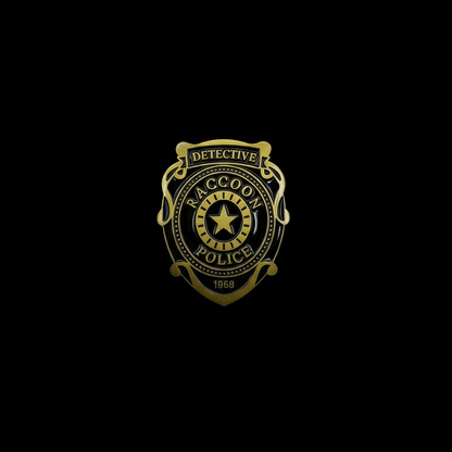 Resident Evil Raccoon City Detective Badge