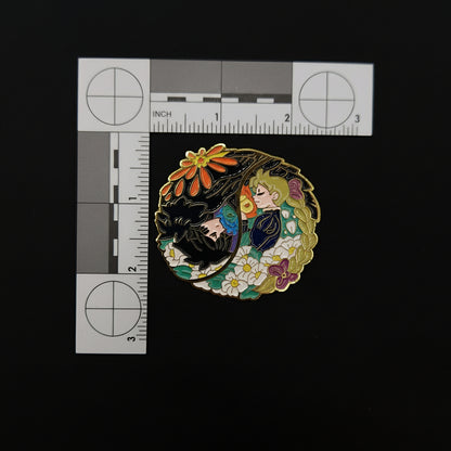 Howl's Moving Castle Howl and Sophie Yin and Yang Pin