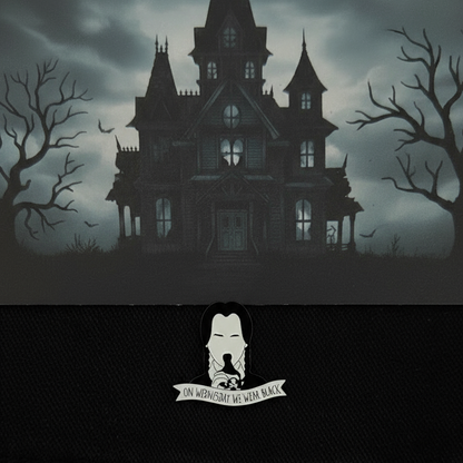 The Addams Family Wednesday Pin