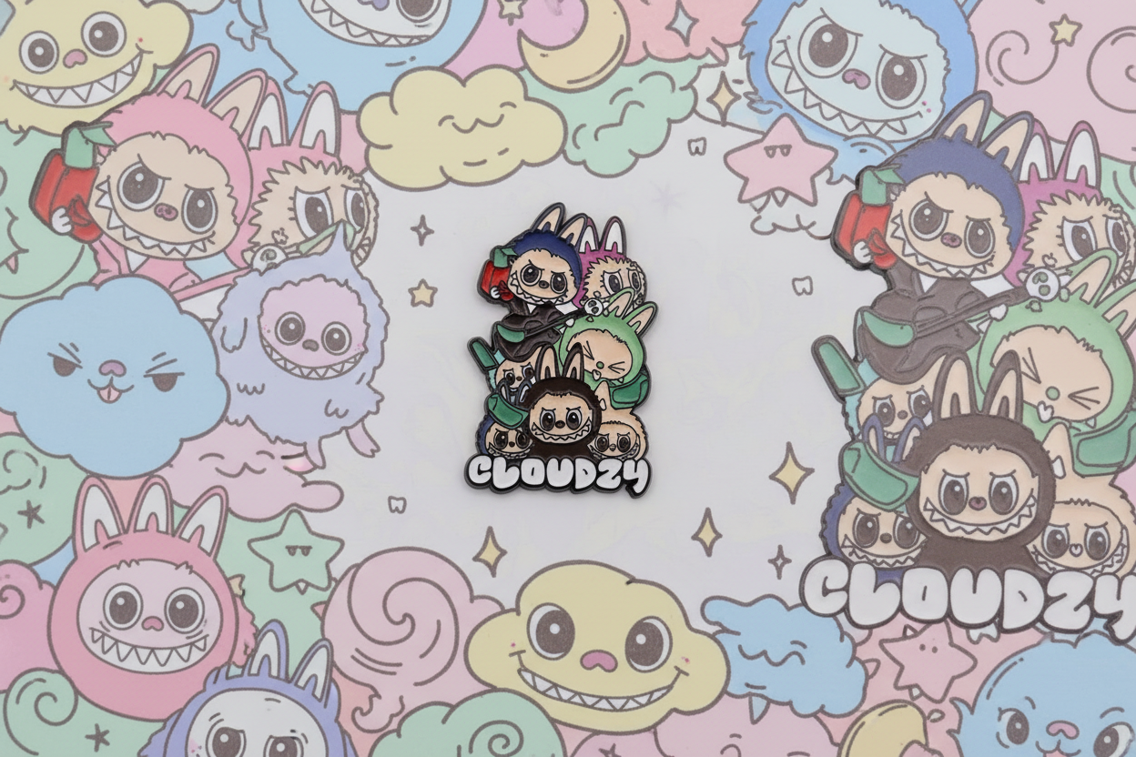 Labubu Cloudzy Pin