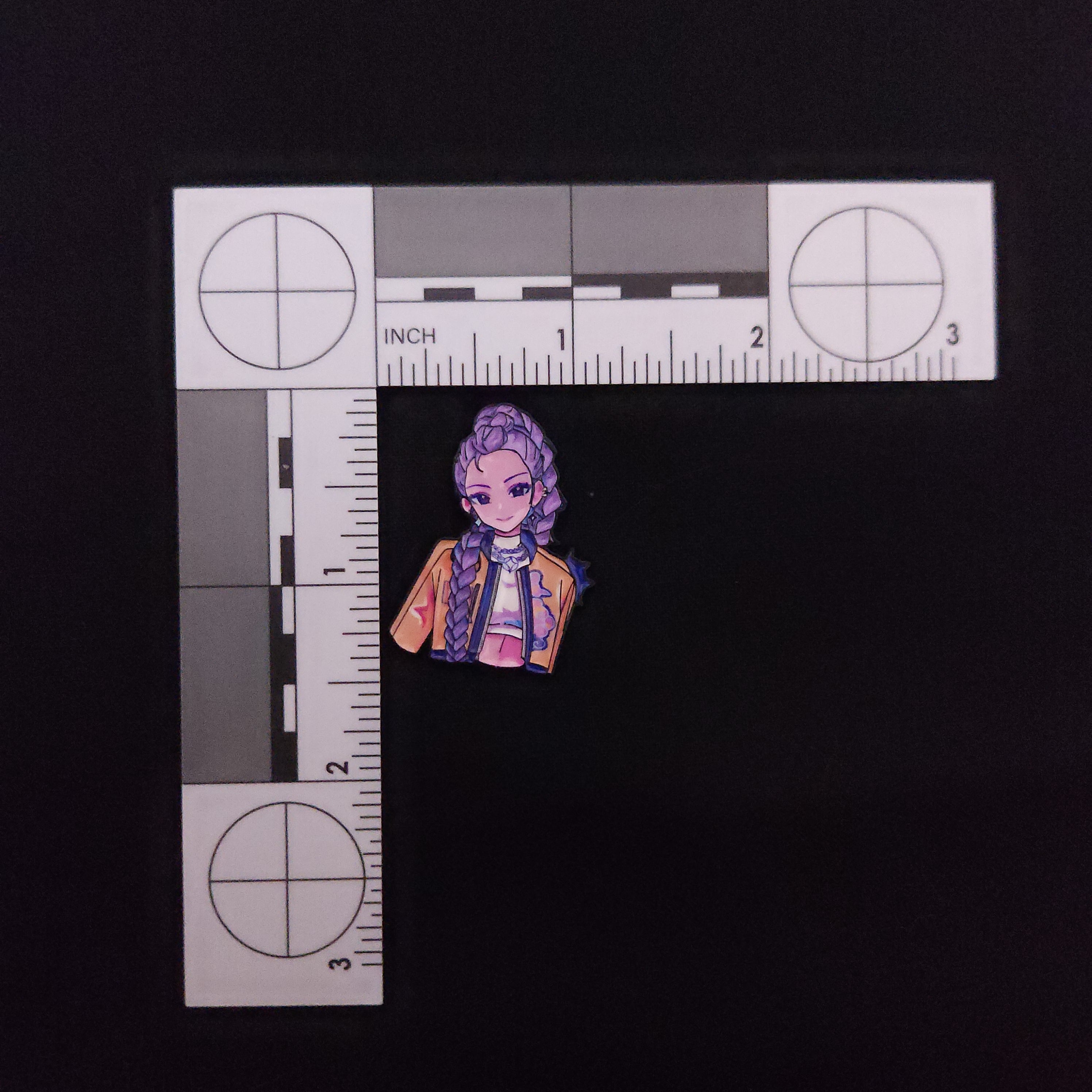 K-Pop Demon Hunters Bust Pins