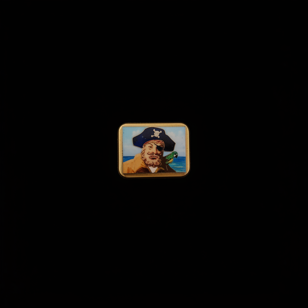 SpongeBob Square Pants Painty the Pirate Picture Pin
