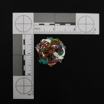 Spirited Away Haku Dragon Wheel Pin