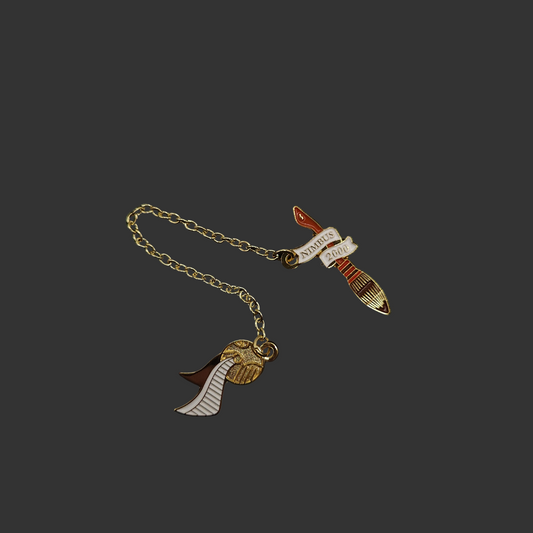 Harry Potter Nimbus 2000 and the Snitch Pin