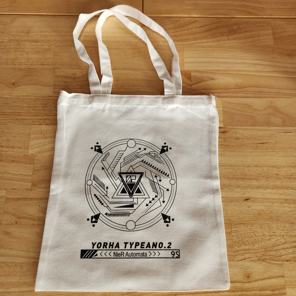Neir: Automata 9S Tote Bags