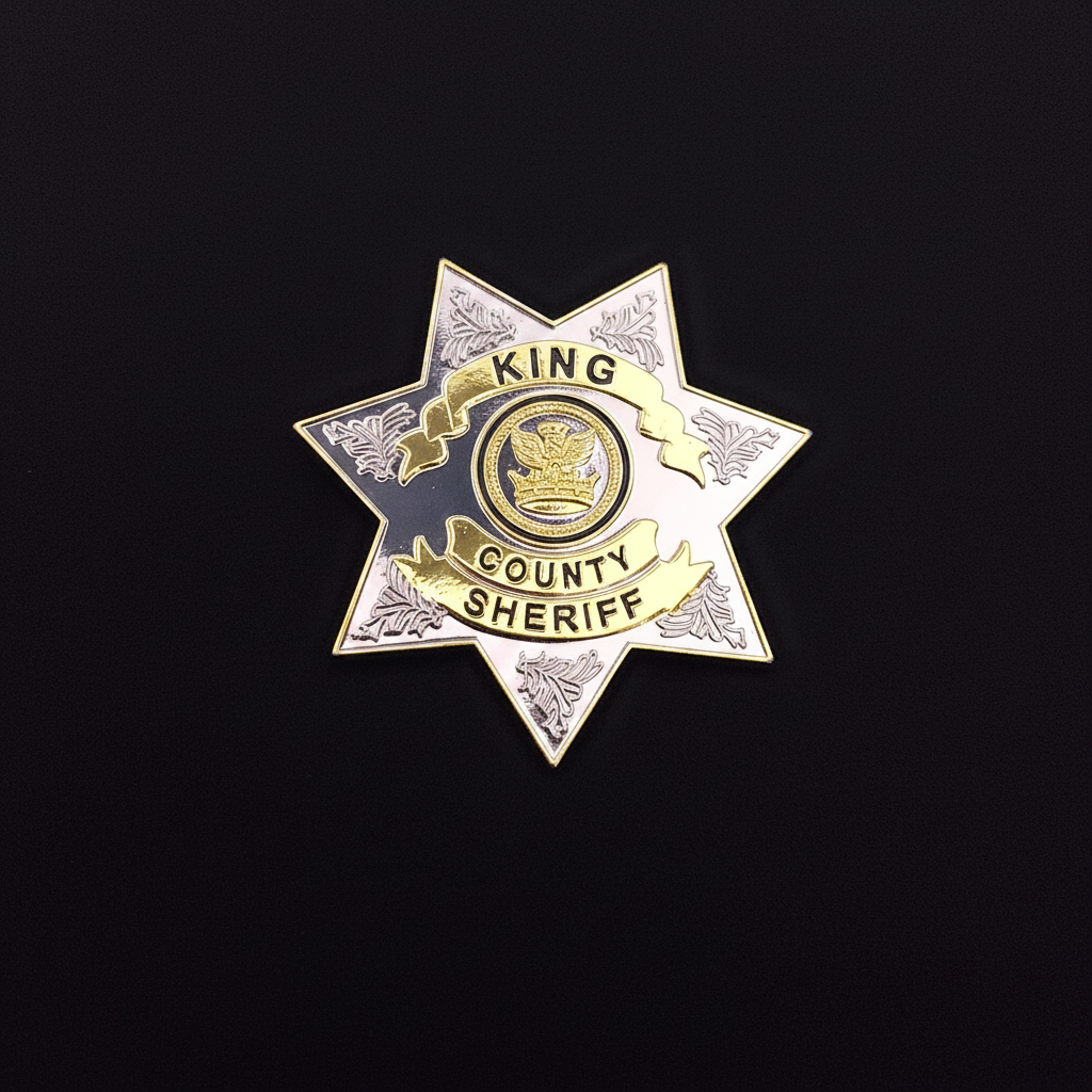 The Walking Dead King County Sherrif's Badge