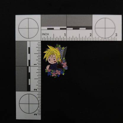 Final Fantasy FF7 Cute Cloud Pin