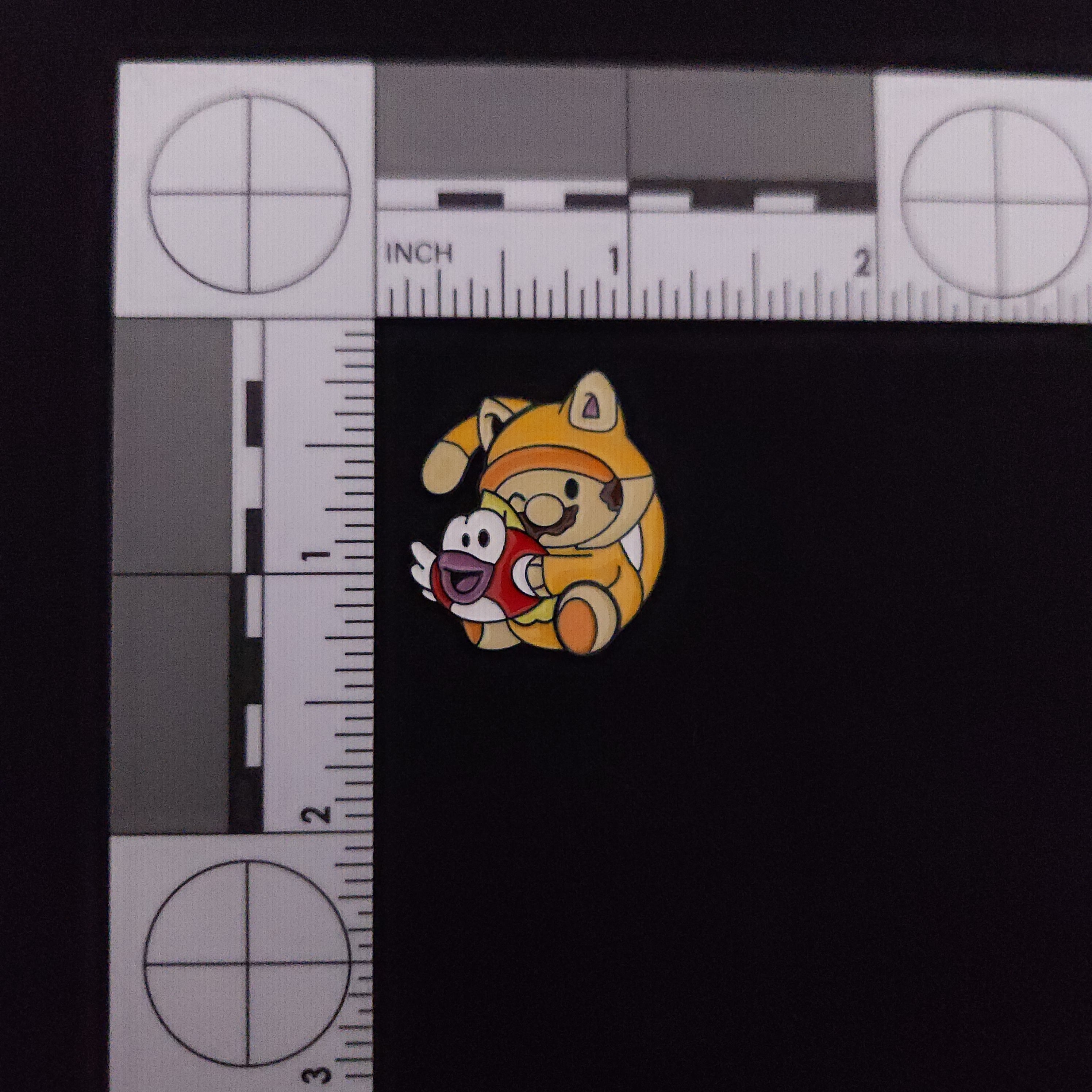 Super Mario Bros. Tanuki Suit Mario Pin