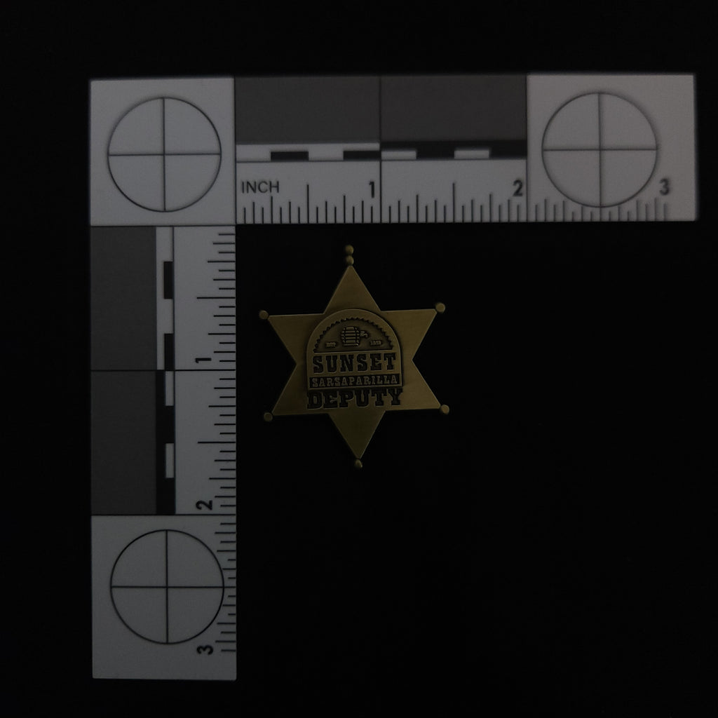 Fallout Sunset Sarsaparilla Deputy Badge