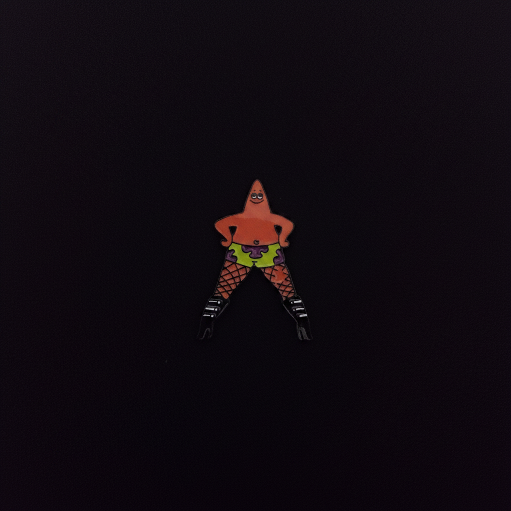 SpongeBob Square Pants Fishnets Patrick Pin