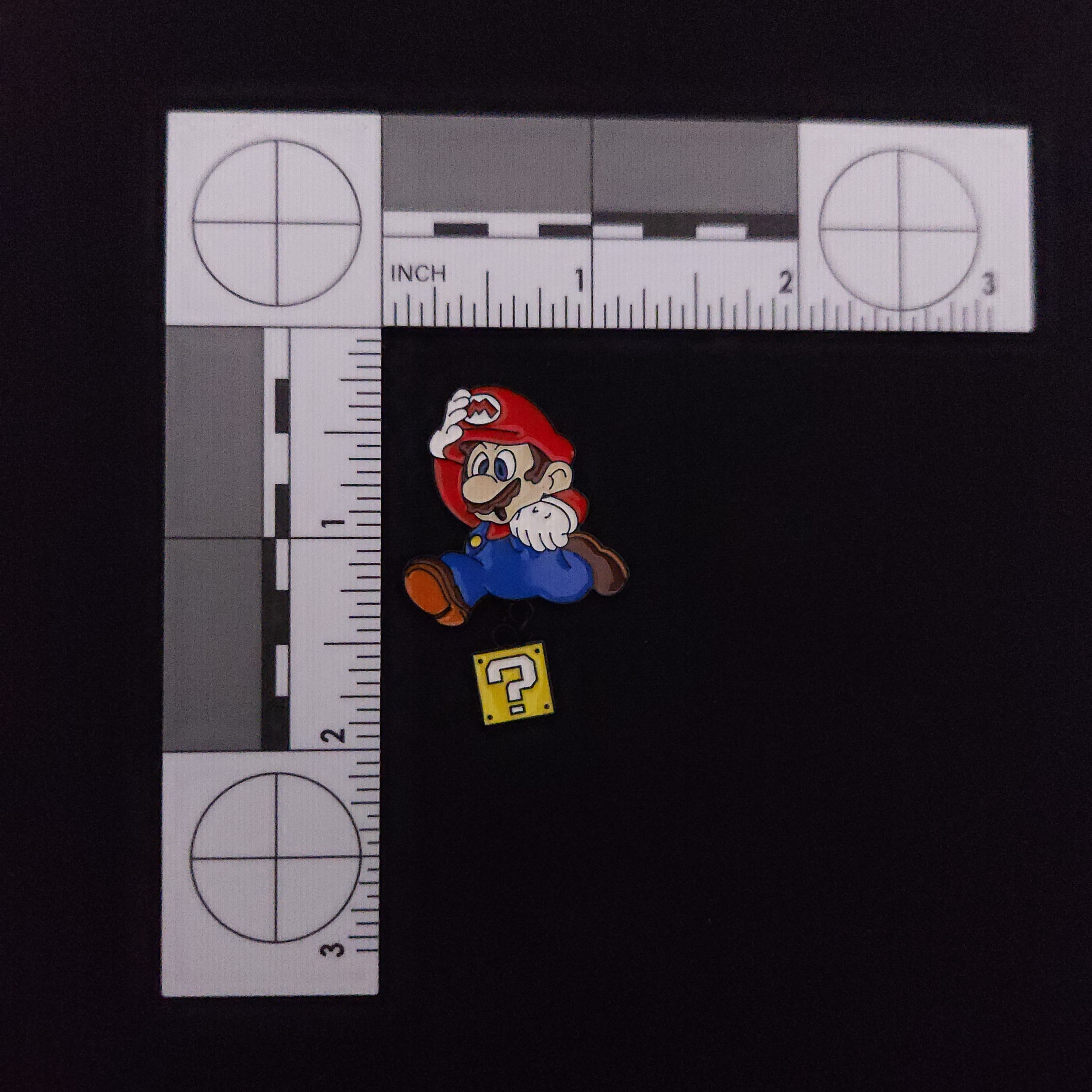 Super Mario Bros. Mario Mystery Block Pin