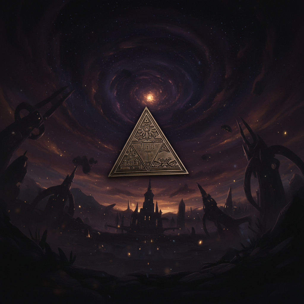 The Legend of Zelda Triforce Pin