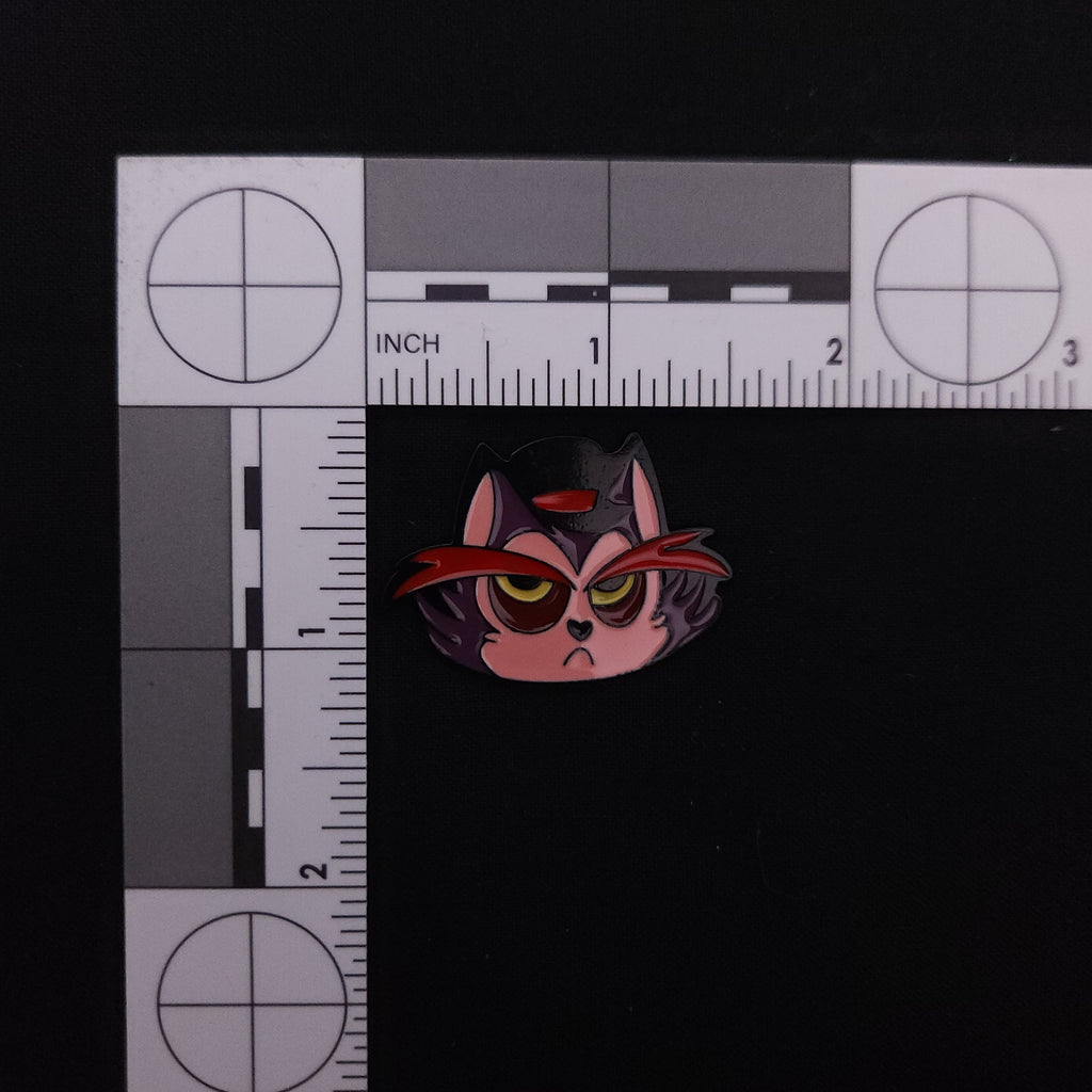 Hazbin Hotel Husk Face Pin