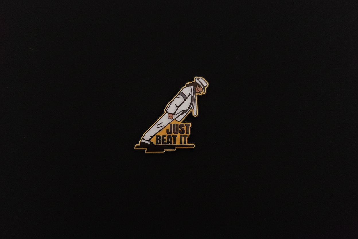 Bands Michael Jackson Just Beat It Pin