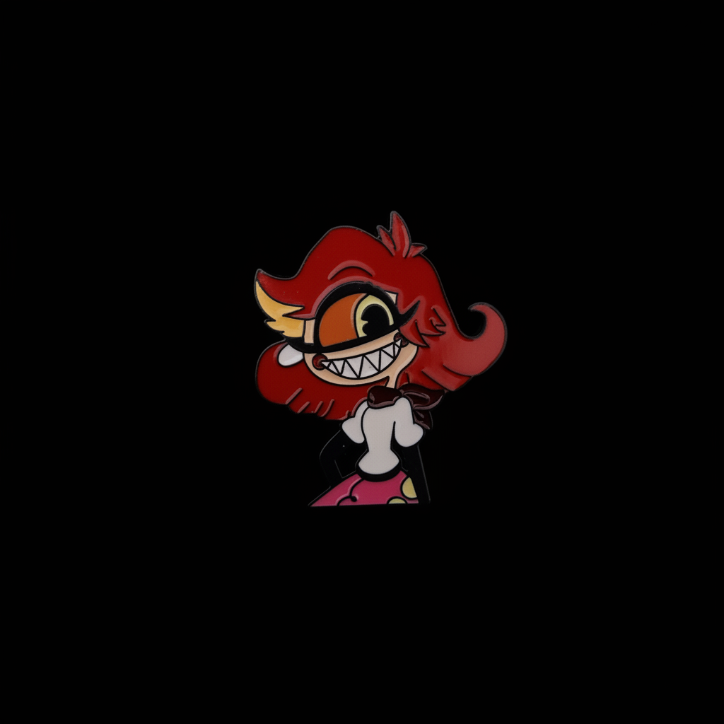 Hazbin Hotel Character Bust Pins