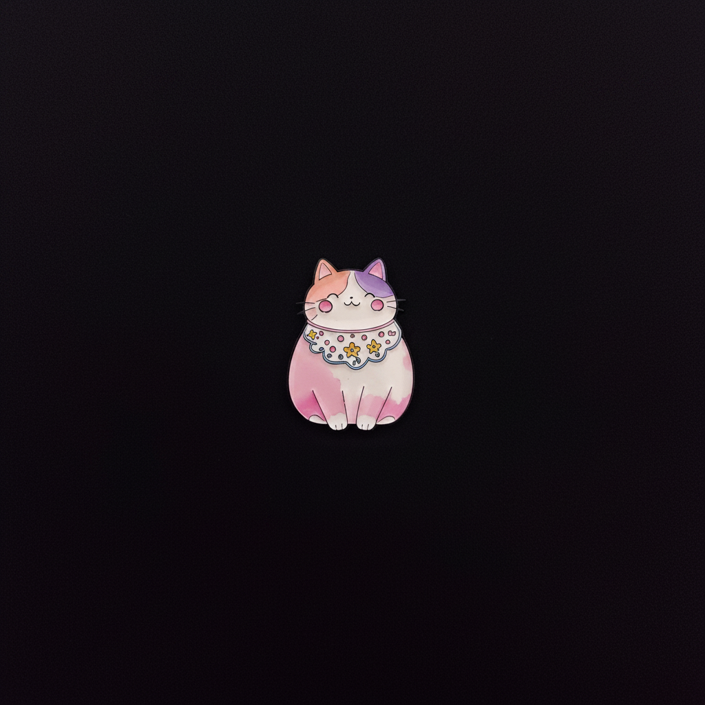 Cats Rainbow Cats Pin