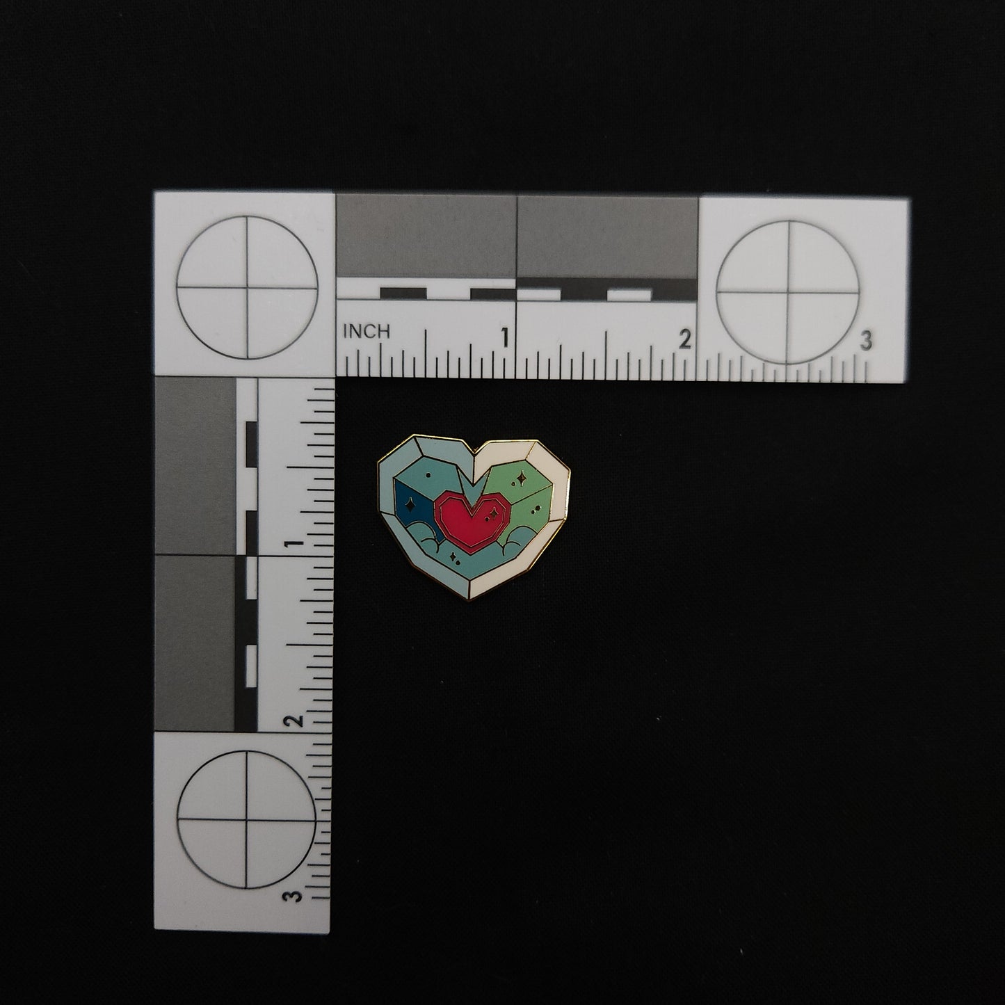 Legend of Zelda Heart Container Pin