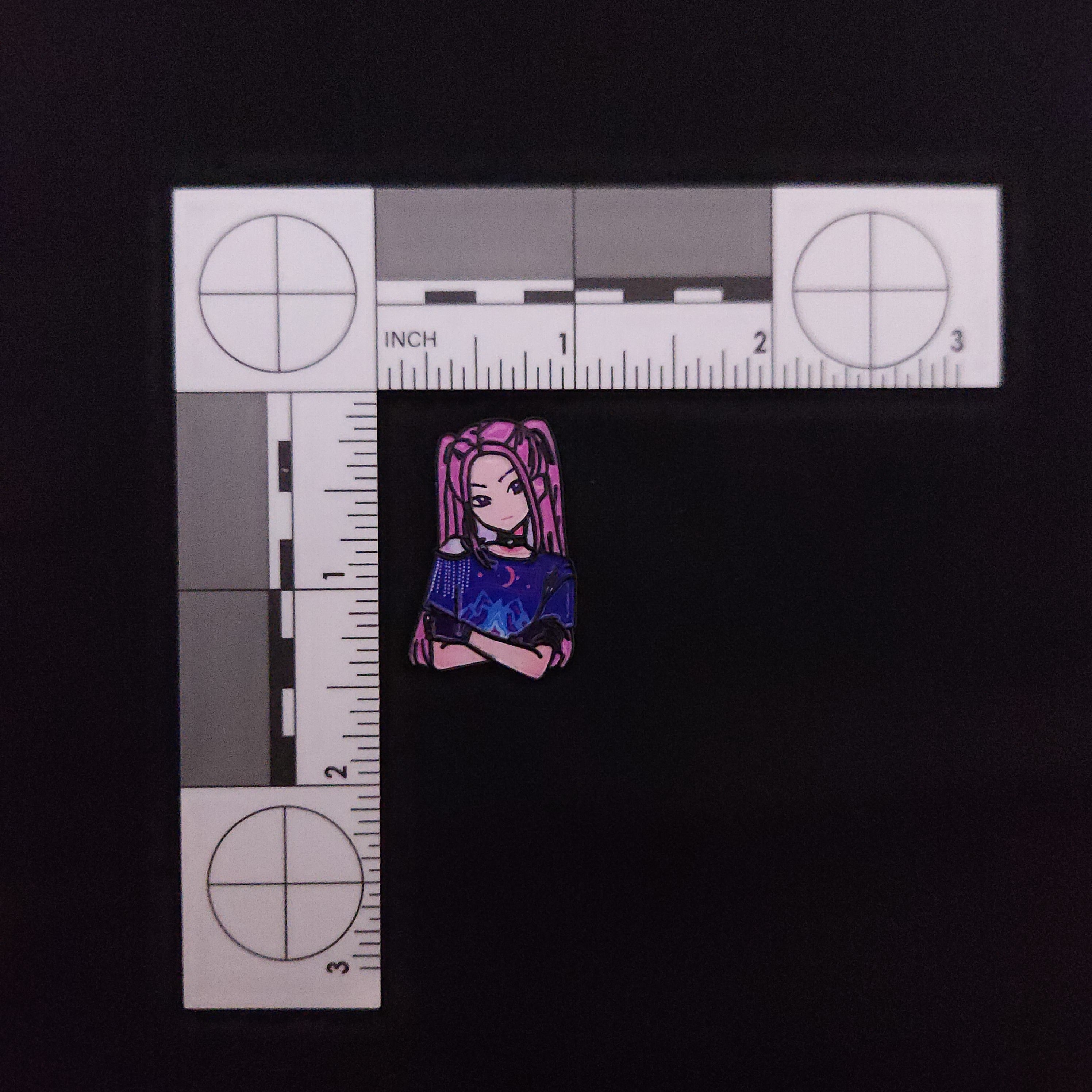 K-Pop Demon Hunters Bust Pins