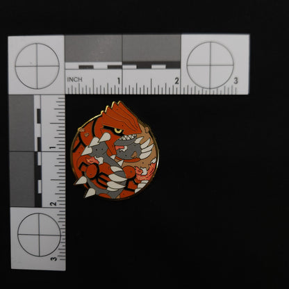 Pokemon Groudon Pin